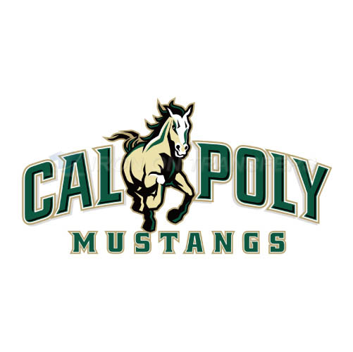 Cal Poly Mustangs Iron-on Stickers (Heat Transfers)NO.4050